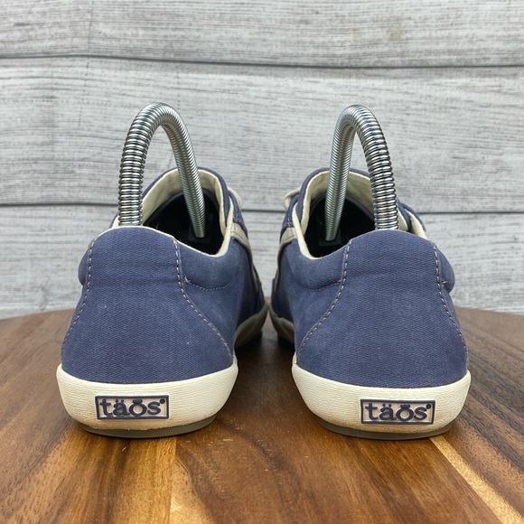 Taos Shooting Star Blue Canvas Comfort Sneaker SHS-14010 Women’s Shoe Size 7 - Picture 6 of 12